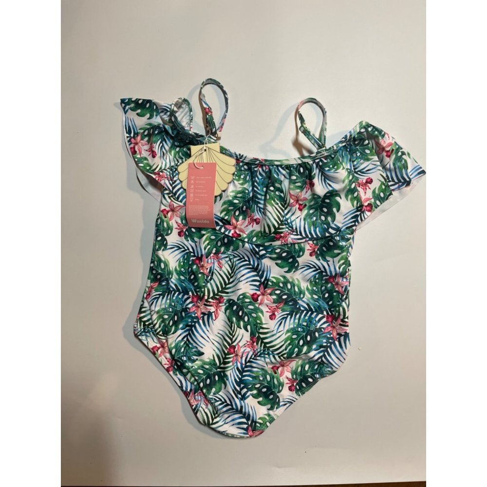 Tropical One piece Swimsuit NWT